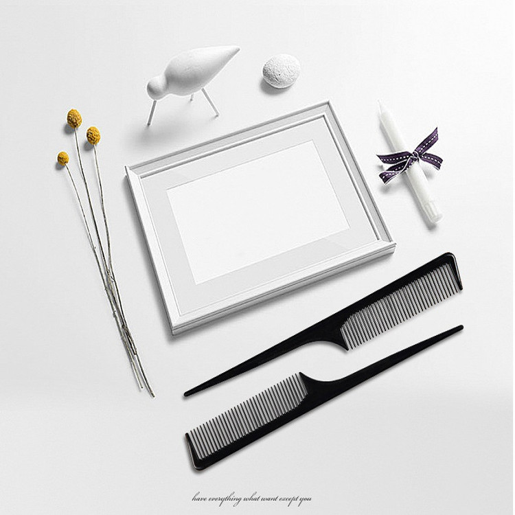 شانه مو مدل دم باریک بسته 2 عددی